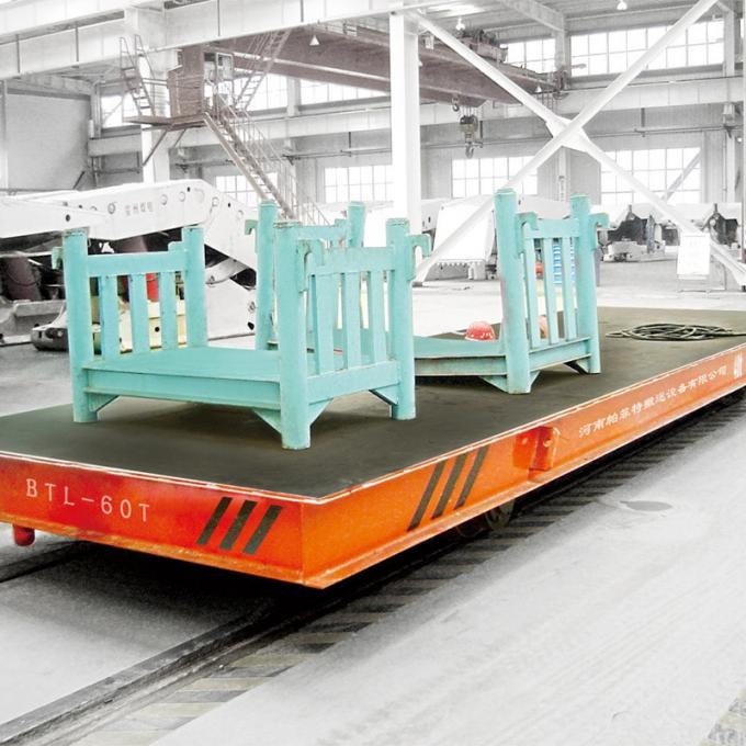 chariot à transport sur le chariot de transfert de rail