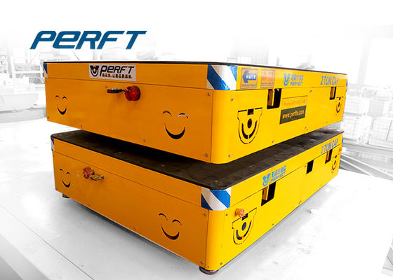 Electric Heavy load battery motorized industrial material trackless transfer cart with Wireless Control