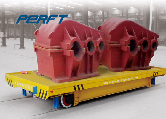 50 ton battery powered transfer cart for steel foil coils transport