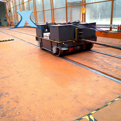 30t Storage Rail Transfer Car Cable Powered For Warehouse